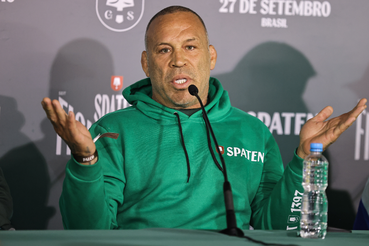 Wanderlei Silva participa de coletiva de imprensa da Spaten Fight Night 2