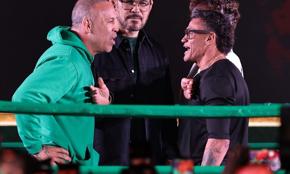 Wanderlei Silva surge 20 kg mais pesado que Popó antes de luta no Spaten Fight Night 2