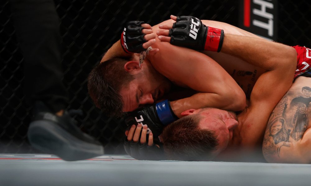 Brendan Allen venceu Reinier de Ridder na luta principal do UFC Canadá