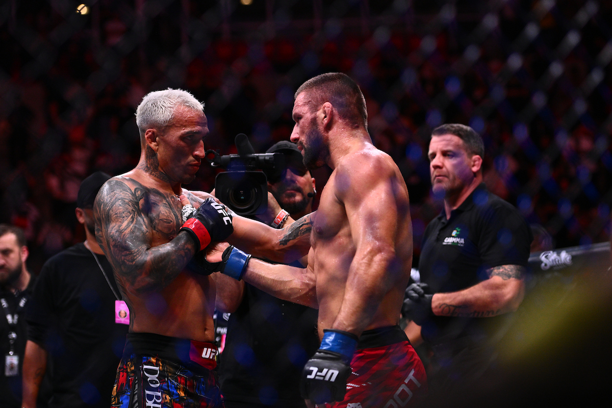 Charles Do Bronx e Mateusz Gamrot esbanjaram fair play após o UFC Rio