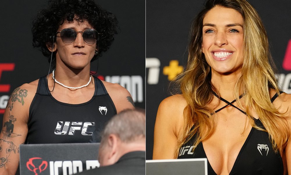 Saiba como assistir disputa de cinturão do UFC entre Virna Jandiroba e Mackenzie Dern
