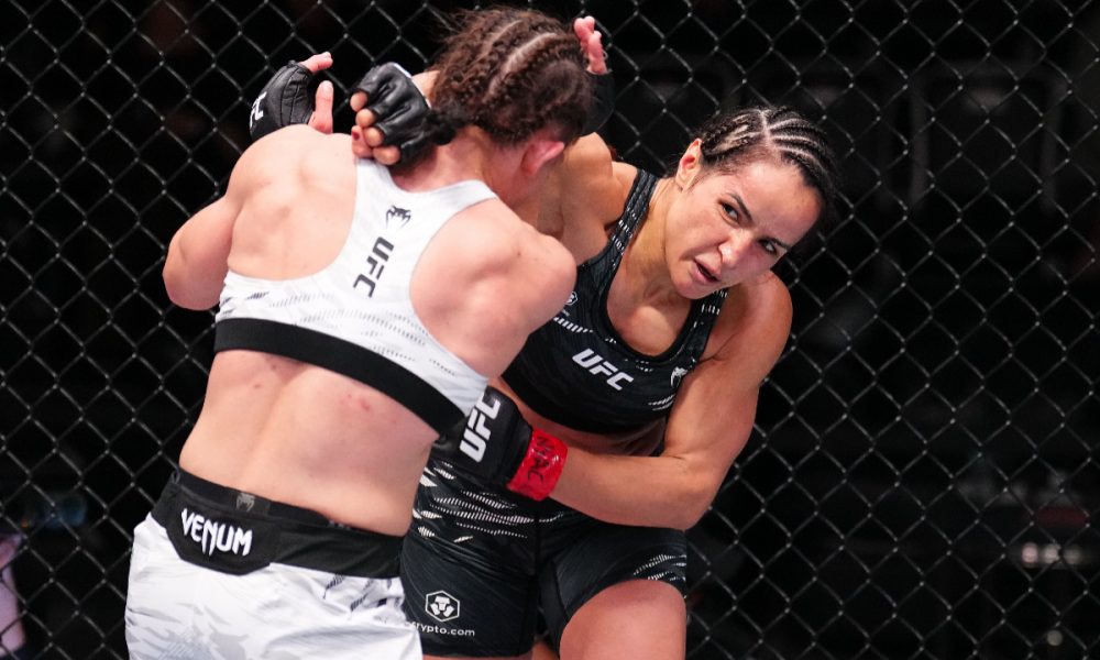 Talita Alencar finaliza Ariane Sorriso e vence a luta de abertura do UFC Vegas 110