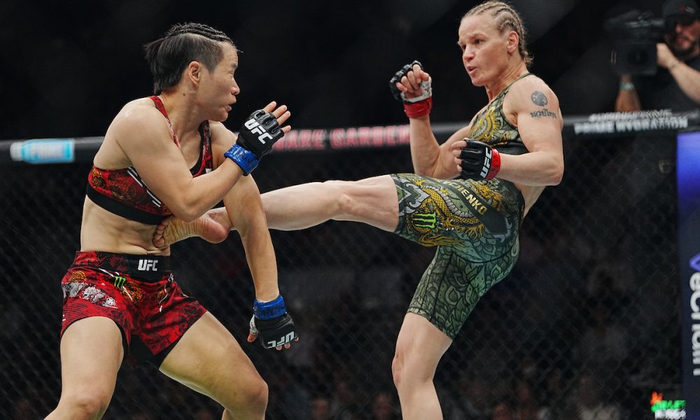 Soberana! Valentina Shevchenko domina Zhang Weili e mantém cinturão no UFC 322