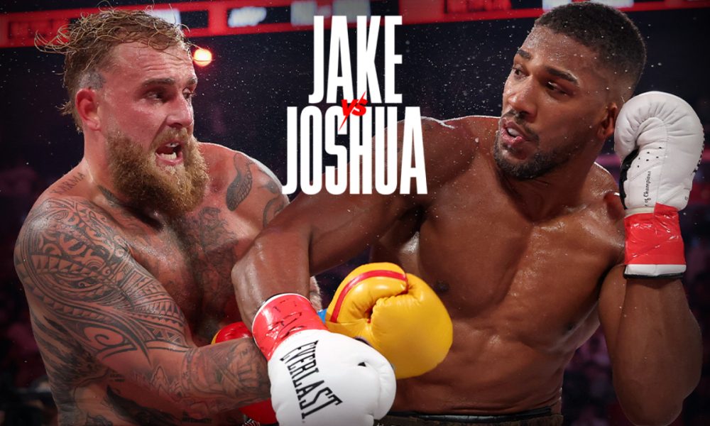 A luta entre Jake Paul e Anthony Joshua foi vista por 33 milhões de pessoas ao vivo na Netflix