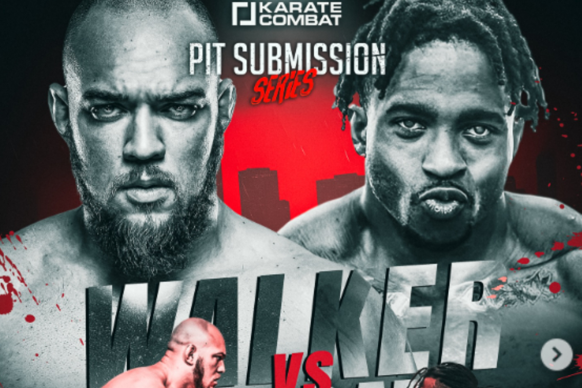 Valter Walker e Zion Clark fazem luta de grappling no Karate Combat em fevereiro
