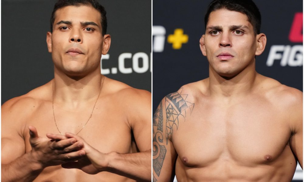 Duelo brasileiro! Paulo Borrachinha enfrenta Brunno Hulk no UFC 326, em março