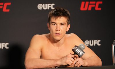 Alexander Hernandez na coletiva do UFC Vegas 38