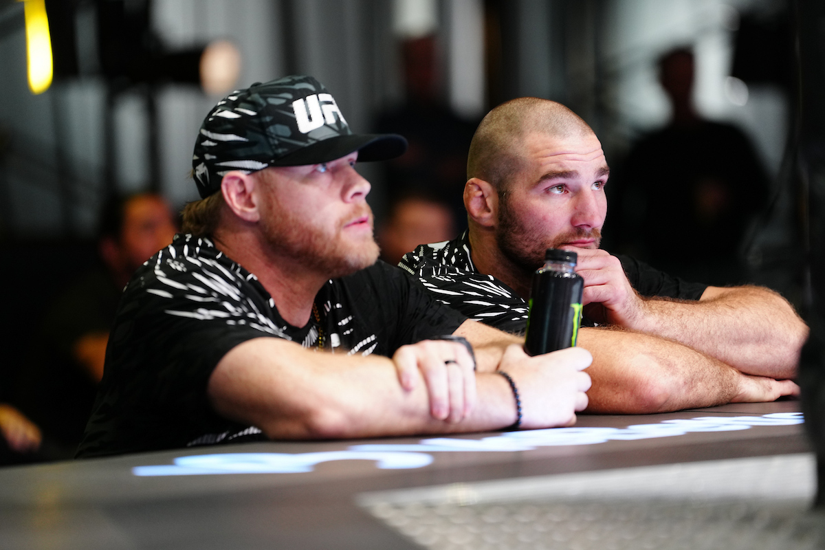 Eric Nicksick e Sean Strickland possuem uma parceria de longa data