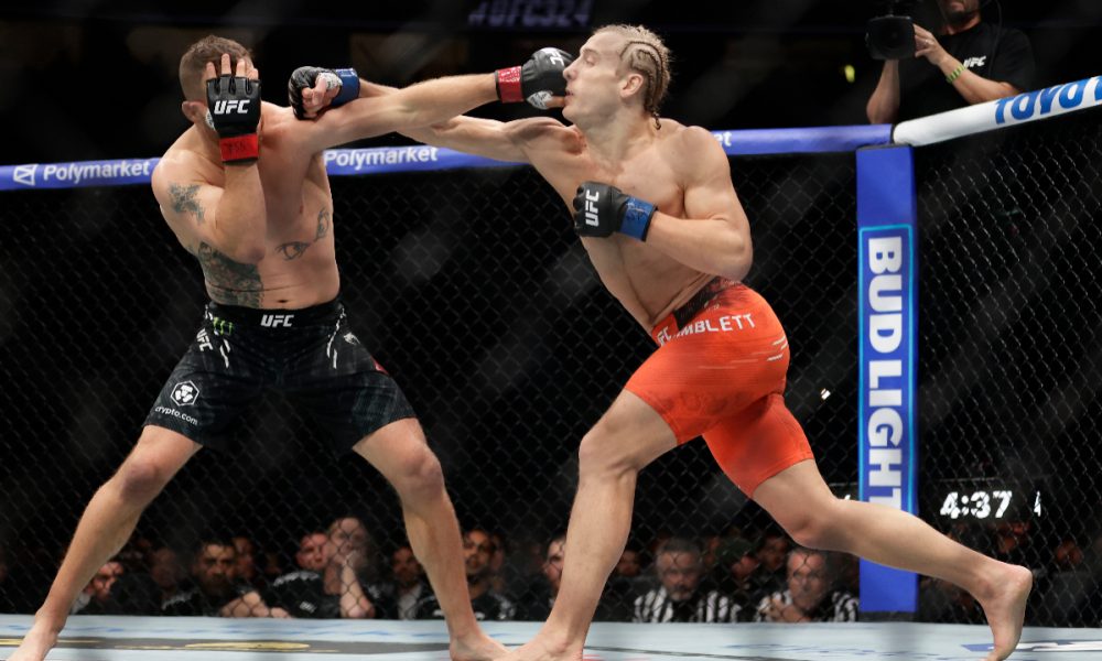 UFC 324: Guerra entre Gaethje e Pimblett rende bônus de R$ 530 mil para cada