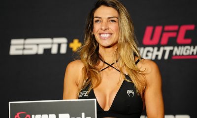 Mackenzie Dern na pesagem do UFC Vegas 101