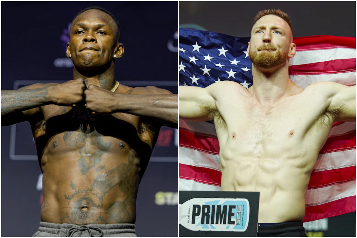 Adesanya e Joe Pyfer duelam no UFC Seatlle