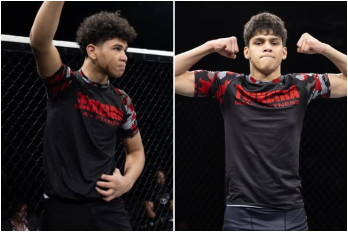 Alessandro e Lohan (filhos Poatan)