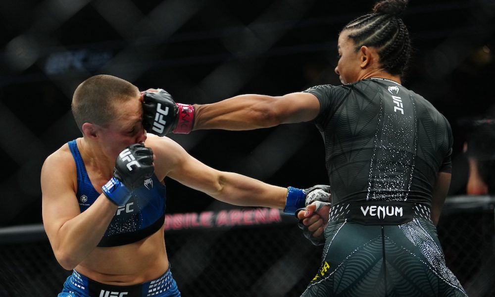 Ex-campeã do UFC passa por cirurgia após alegar ser alvo de dedadas no olho de Natália Silva