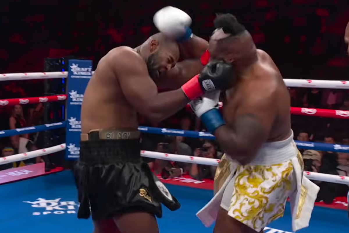 Jarrell Miller perde a peruca no meio da luta contra Kingsley Ibeh