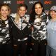 Amanda Nunes e Priscila Cachoeira Pedrita posando para foto durante o Media Day do UFC Vegas 113