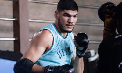 José Henrique Souza Canela durante treino