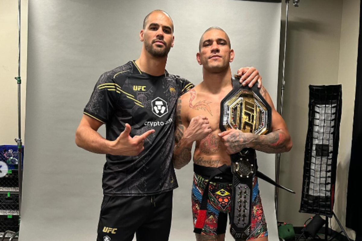 Yousri Belgaroui é um dos principais parceiros de treino de Alex Poatan.