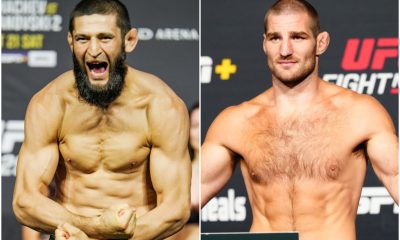 Khamzat Chimaev e Sean Strickland fazem a luta principal do UFC 328