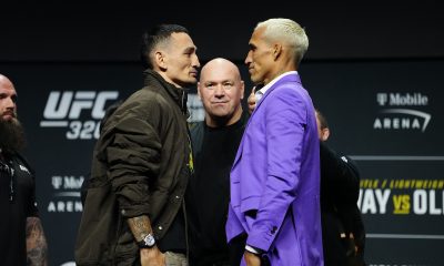 Charles Do Bronx e Max Holloway se encaram antes do UFC 326