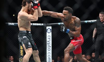 Lerone Murphy desfere soco em Movsar Evloev