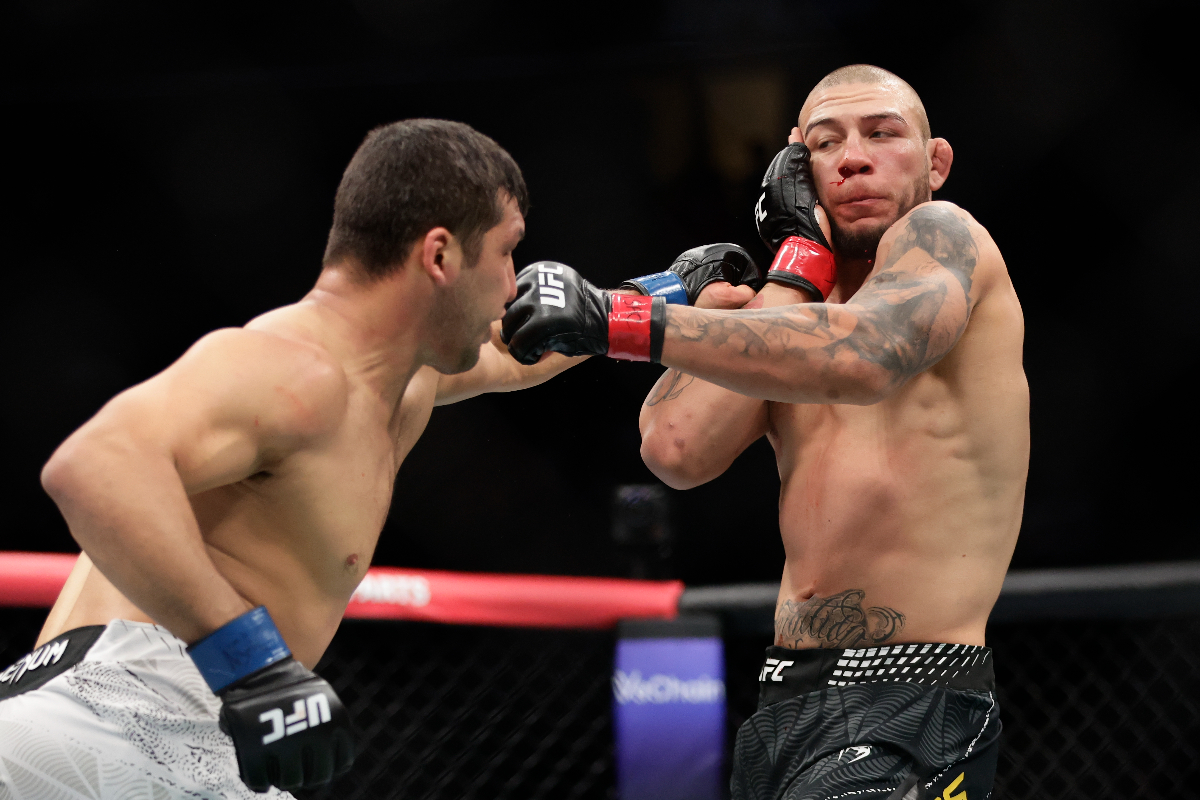 Rafael Bipolar Tobias em ação no UFC 326