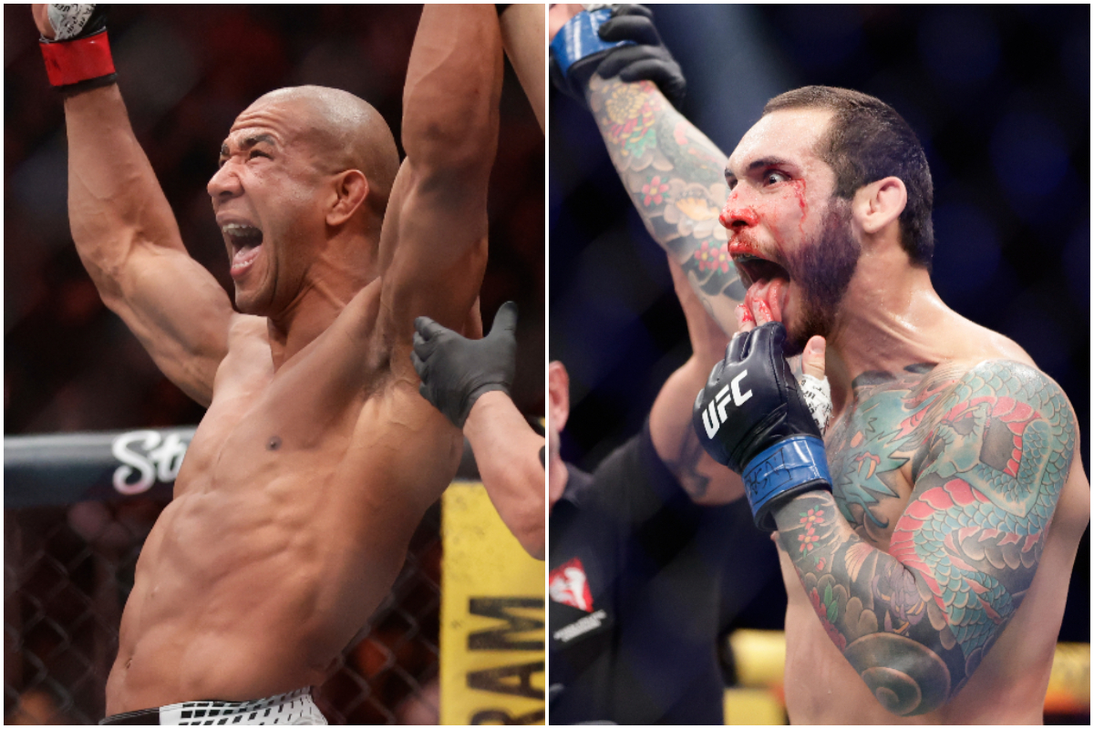 Gregory Robocop e Rodolfo Bellato celebram vitórias no UFC 326