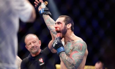 Rodolfo Trator Bellato celebra vitória no UFC 326