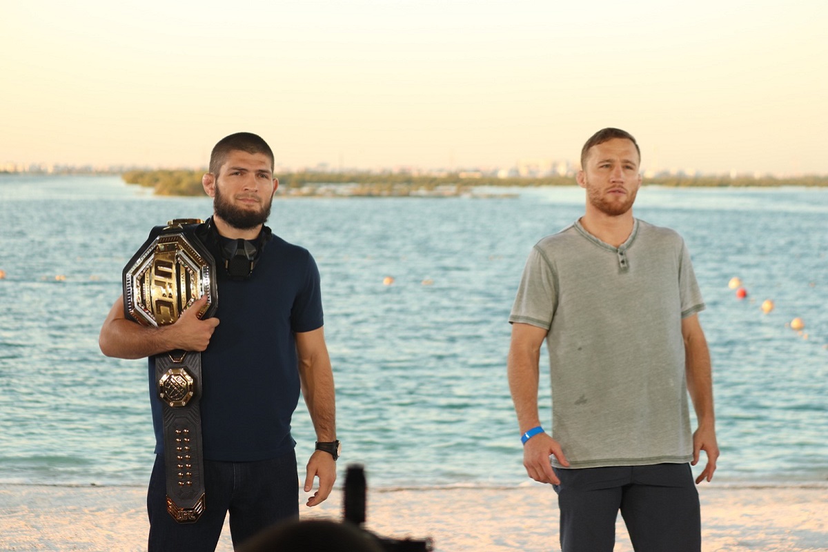 Khabib y Gaethje