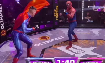 Spiderman-Superman-MMA-Rusia