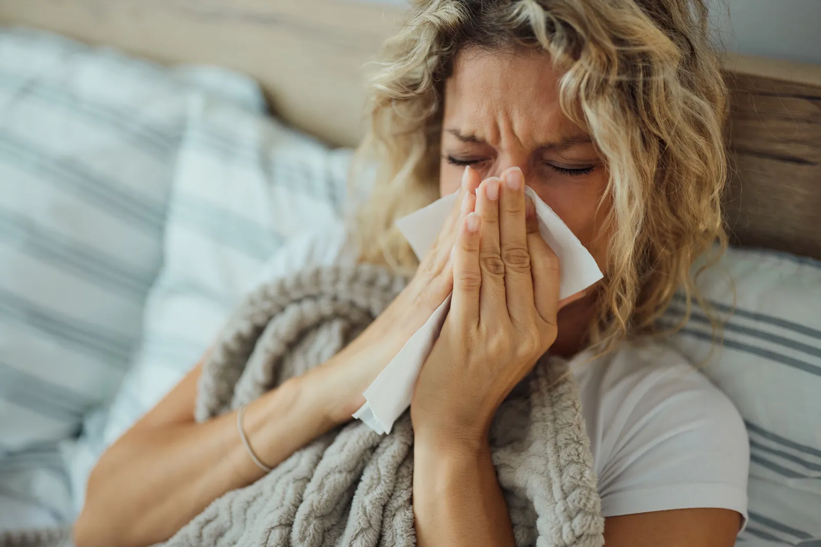 Symptome der Hausstaubmilbenallergie