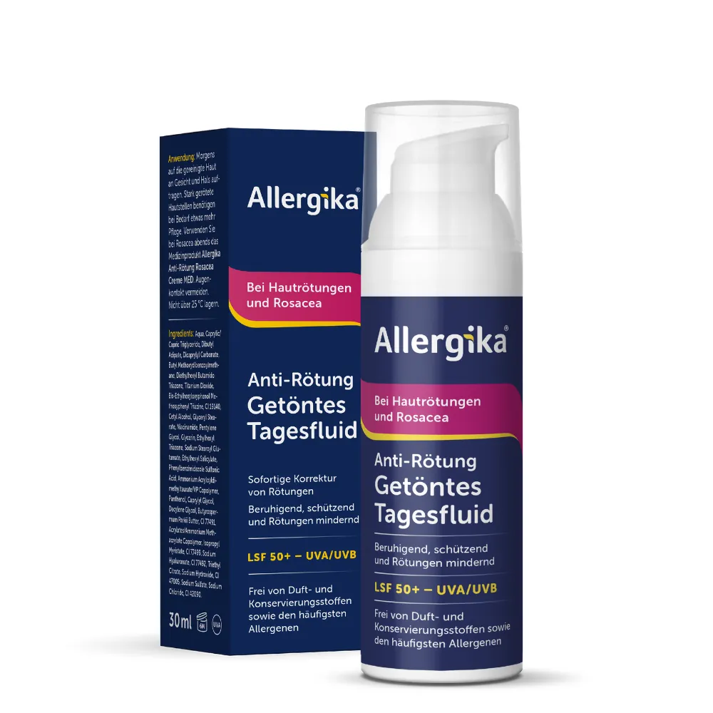 Allergika Anti-Rötung Getöntes Tagesfluid LSF 50+ – Bild 1