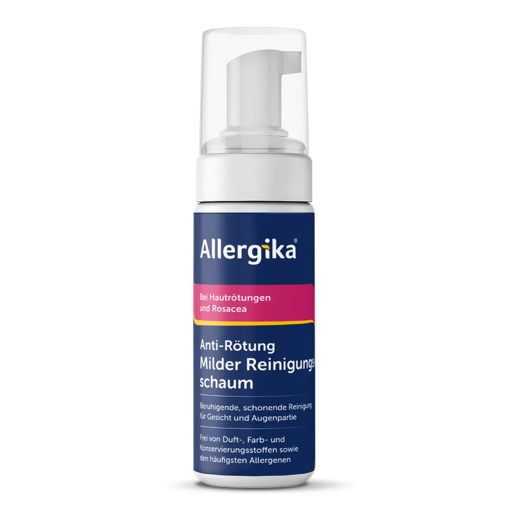 Allergika Anti-Rötung Milder Reinigungsschaum – Bild 1