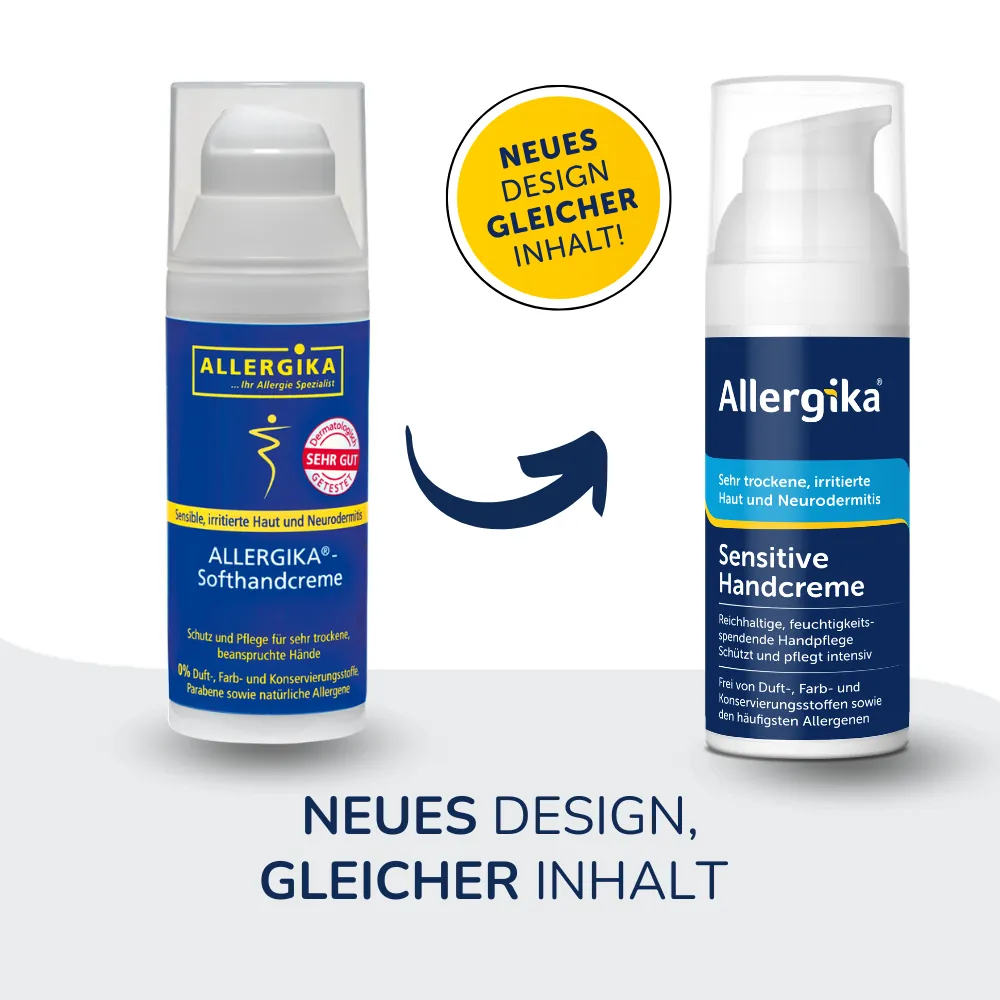 Allergika Sensitive Handcreme 50 ml – Bild 2
