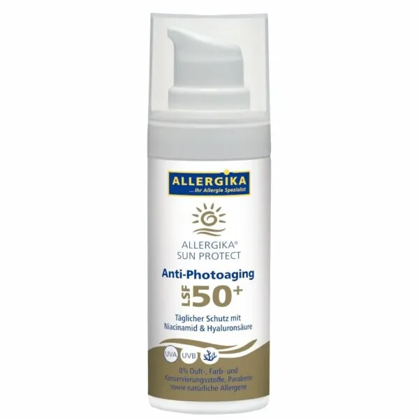 Allergika SUN PROTECT Anti-Photo-Aging LSF 50+ – Bild 1