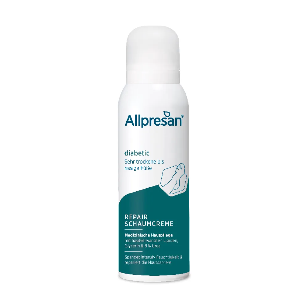 Allpresan diabetic – Schaumcreme Repair – Bild 1