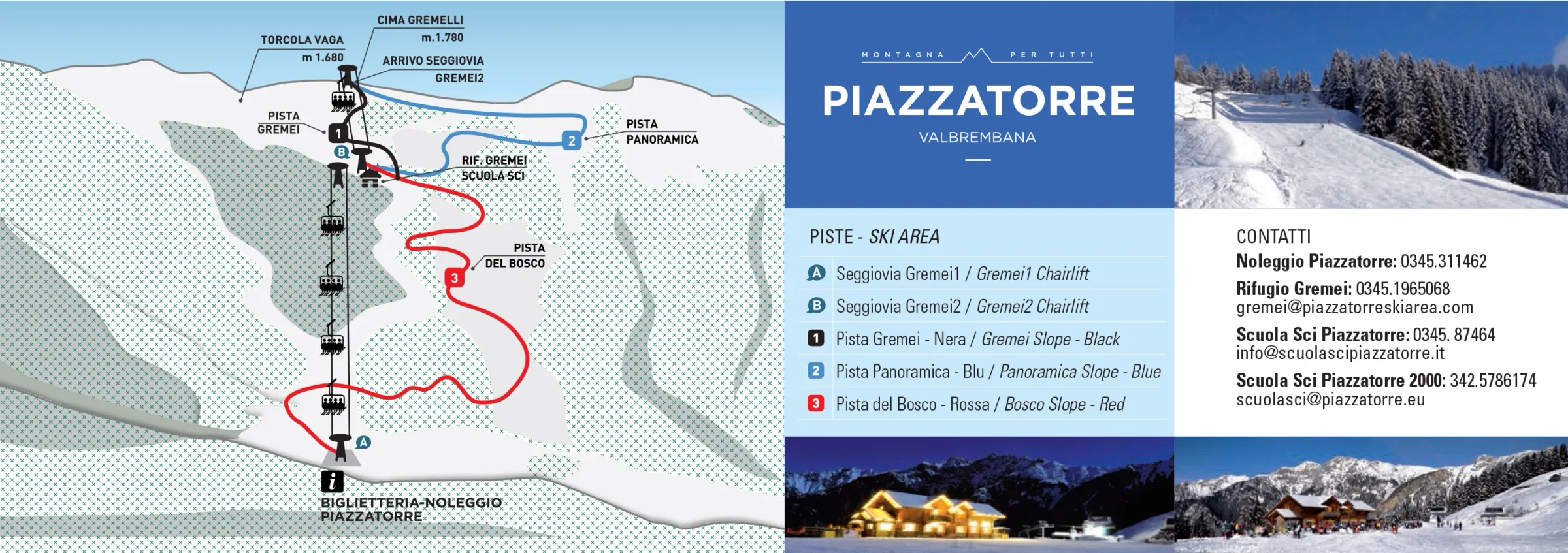 Pistenplan Piazzatorre 2025/26 – Übersichtskarte mit Pisten, Liften und Bergbahnen