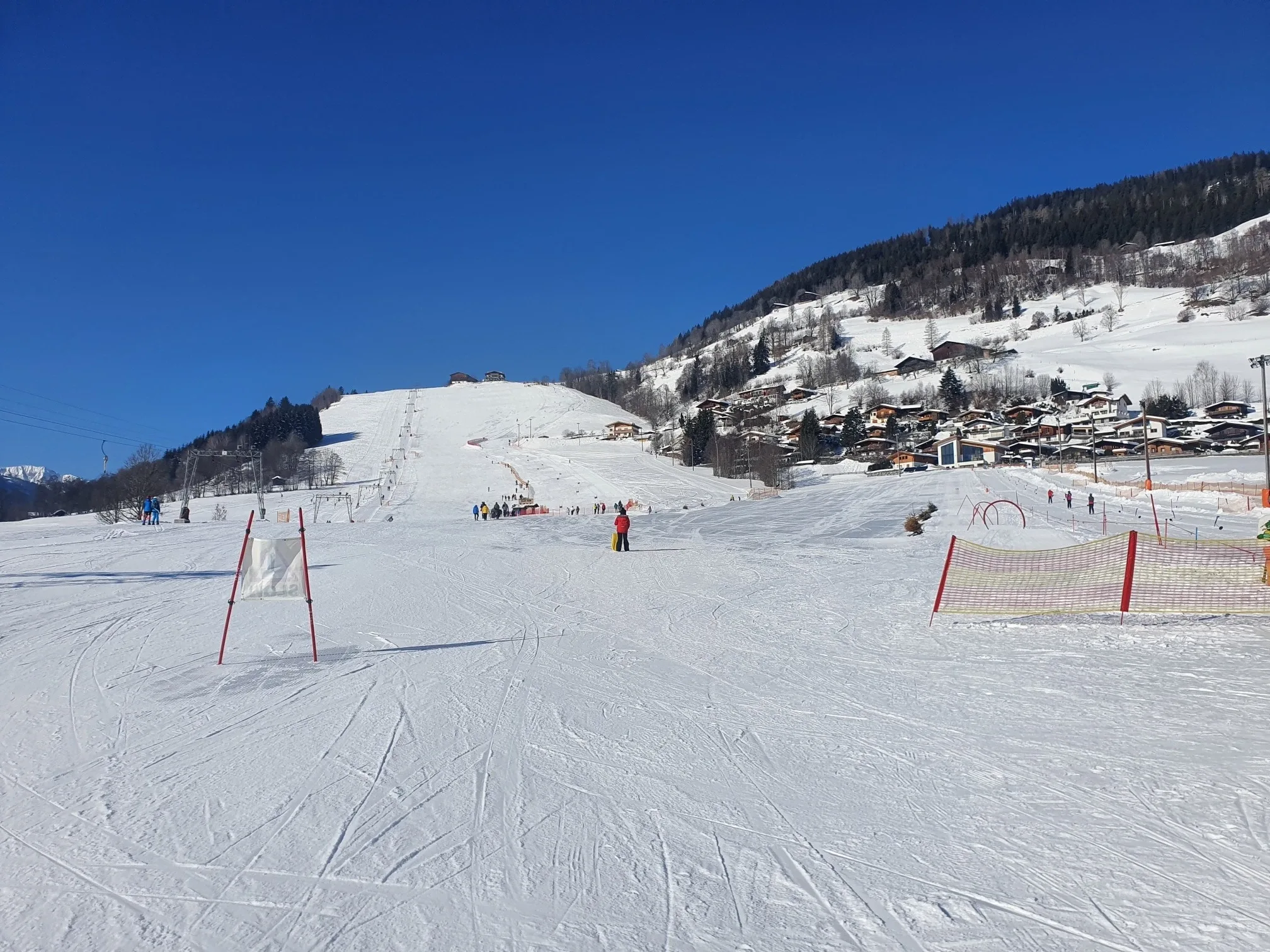 Pistenplan Nagelköpfl (Piesendorf) 2025/26 – Übersichtskarte mit Pisten, Liften und Bergbahnen