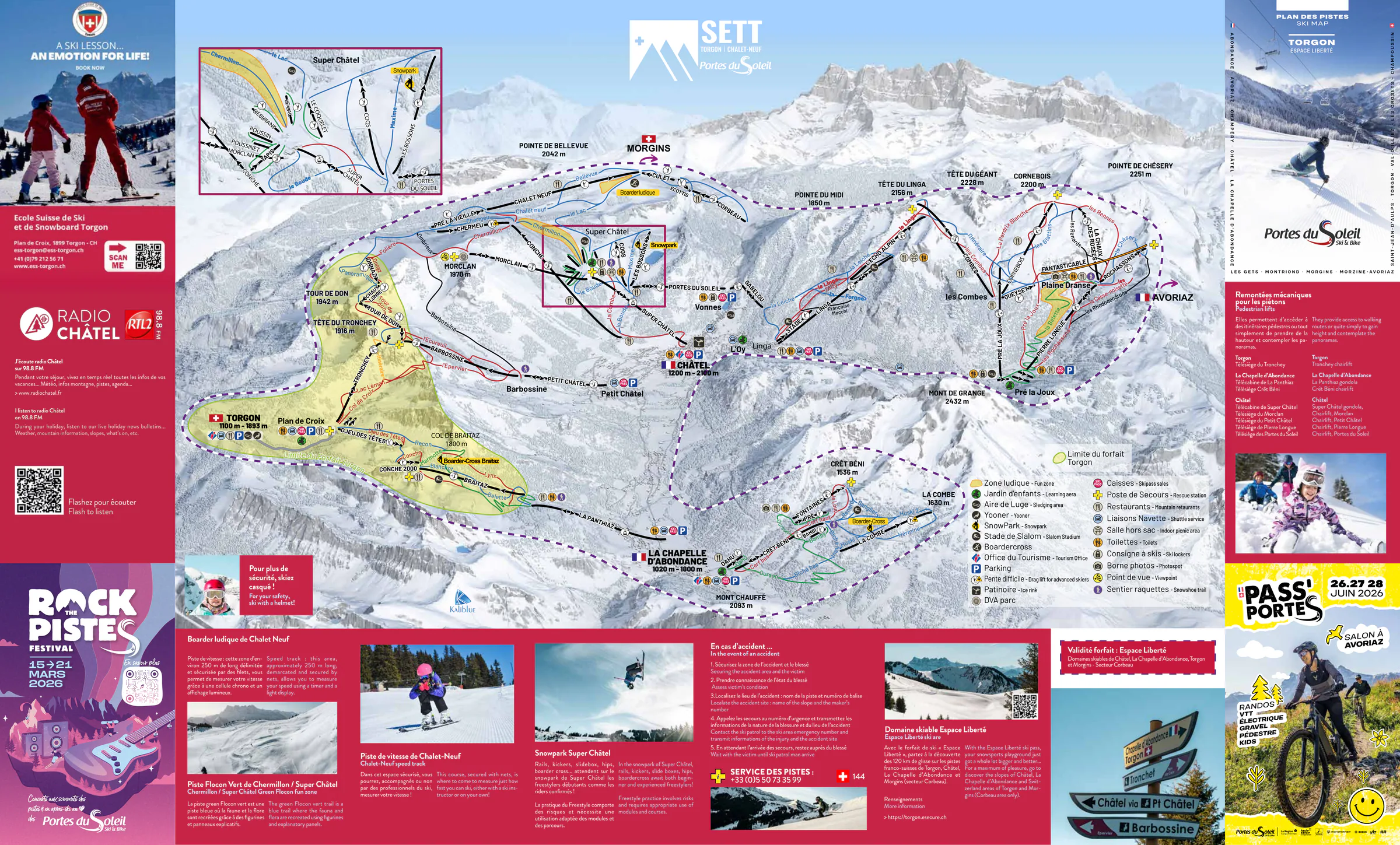 Pistenplan Torgon 2025/26 – Übersichtskarte mit Pisten, Liften und Bergbahnen