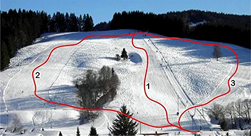 Pistenplan Wengen (Weitnau) 2025/26 – Übersichtskarte mit Pisten, Liften und Bergbahnen