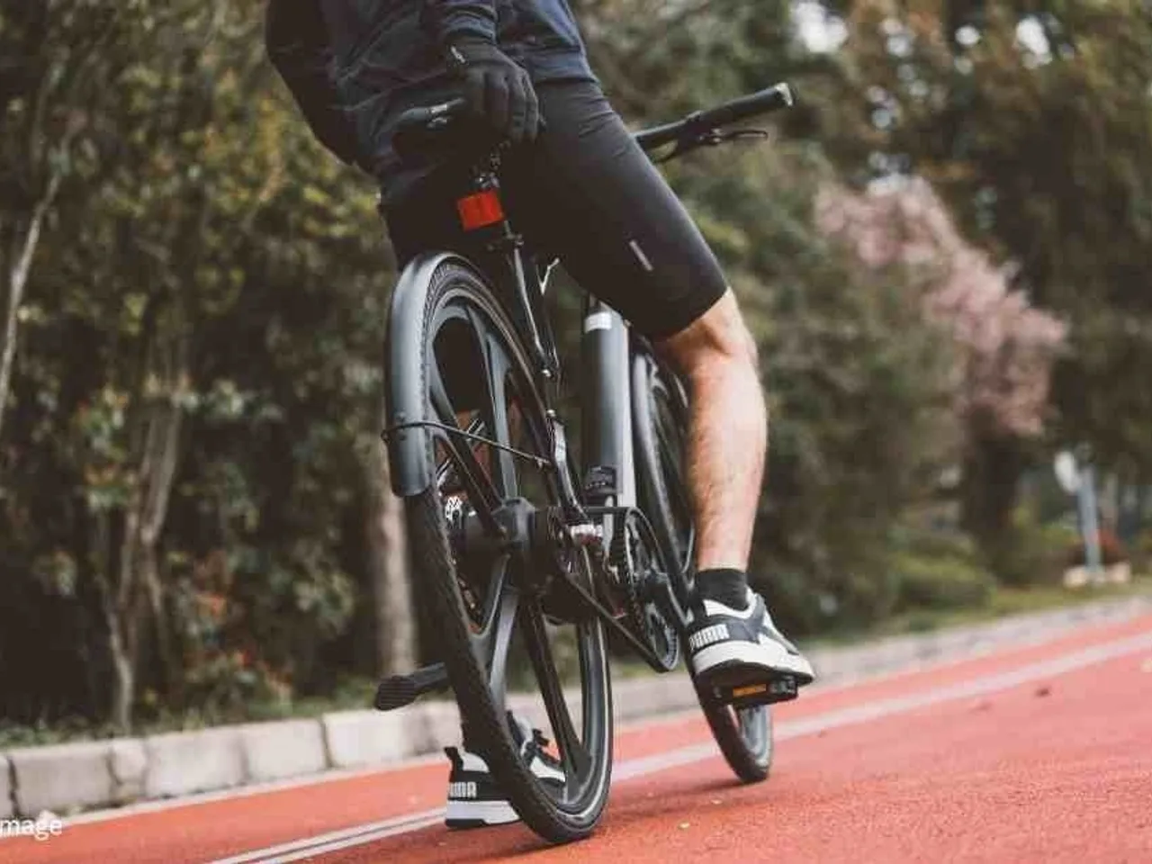 Cycling track at IVC Northshire Address