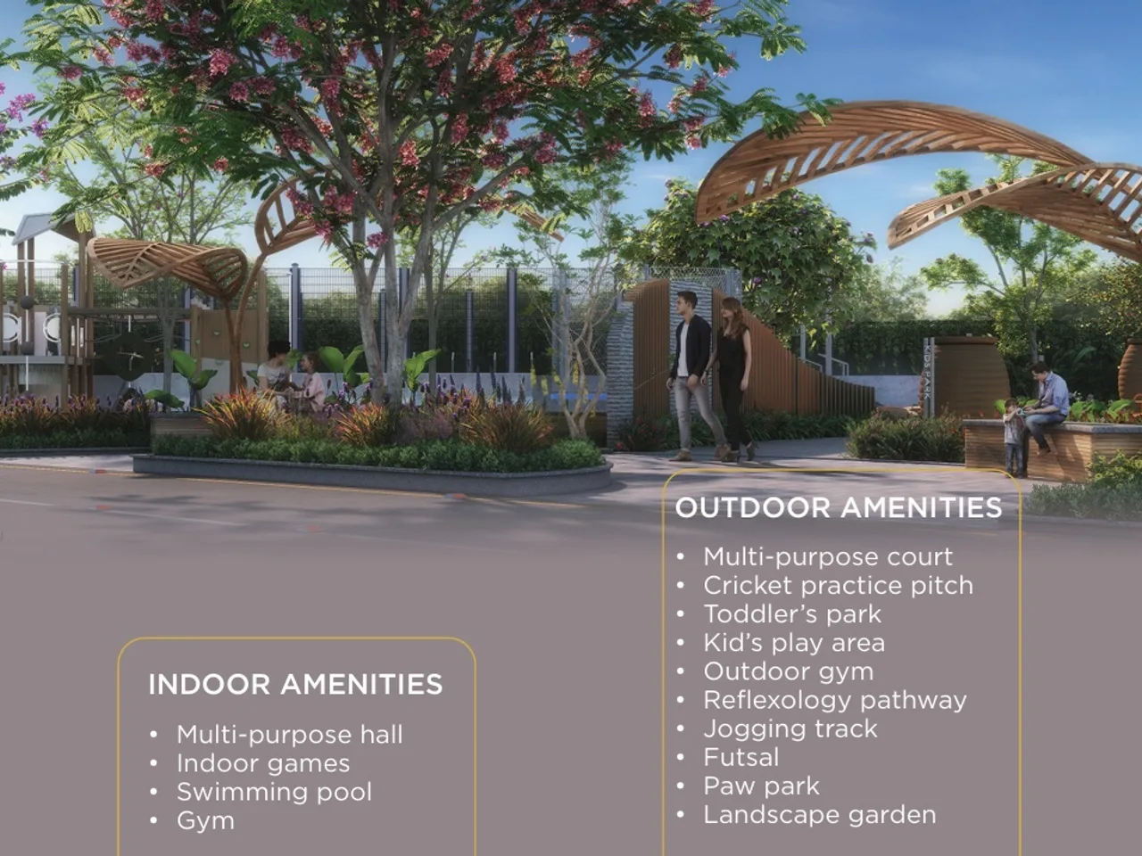 Premium clubhouse and swimming pool amenities at Sattva Doddaballapur Road residential plots