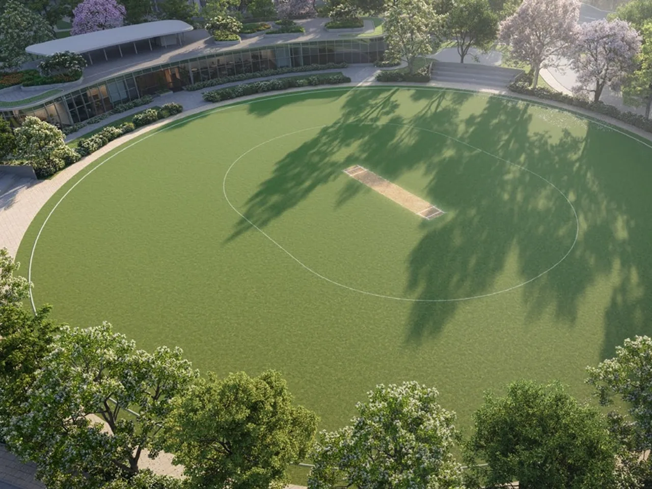 Open Amenities Lawn for Recreational Activities