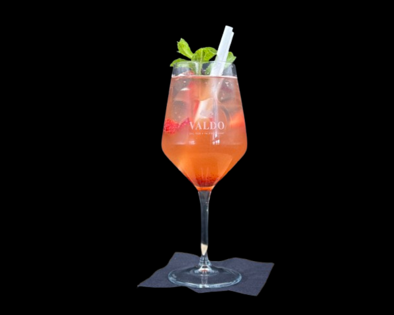 STRAWBERRY MALIBU SPRITZ