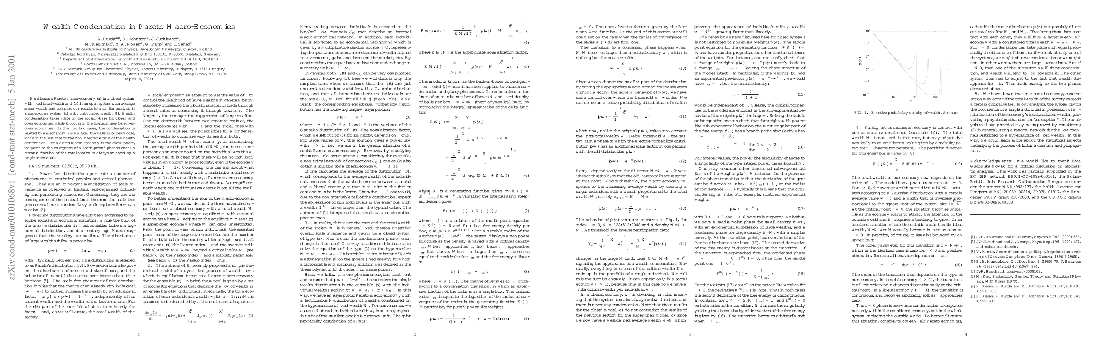 Thumbnail for Wealth Condensation in Pareto Macro-Economies