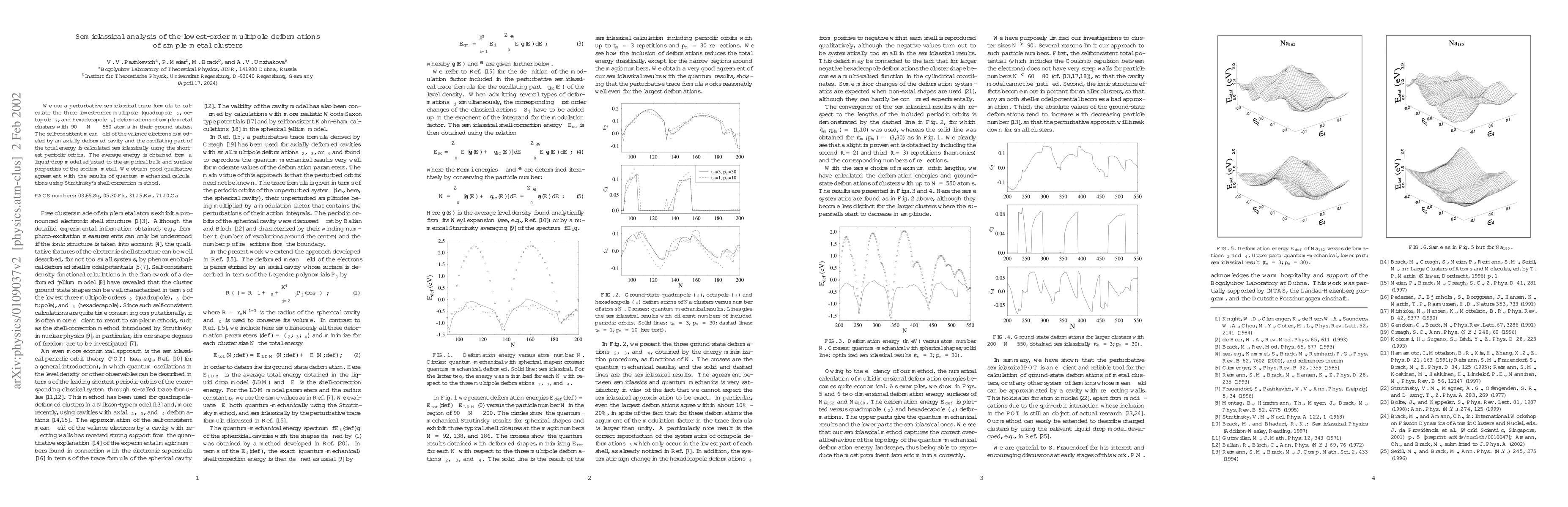 Thumbnail for Semiclassical analysis of the lowest-order multipole deformations of
  simple metal clusters