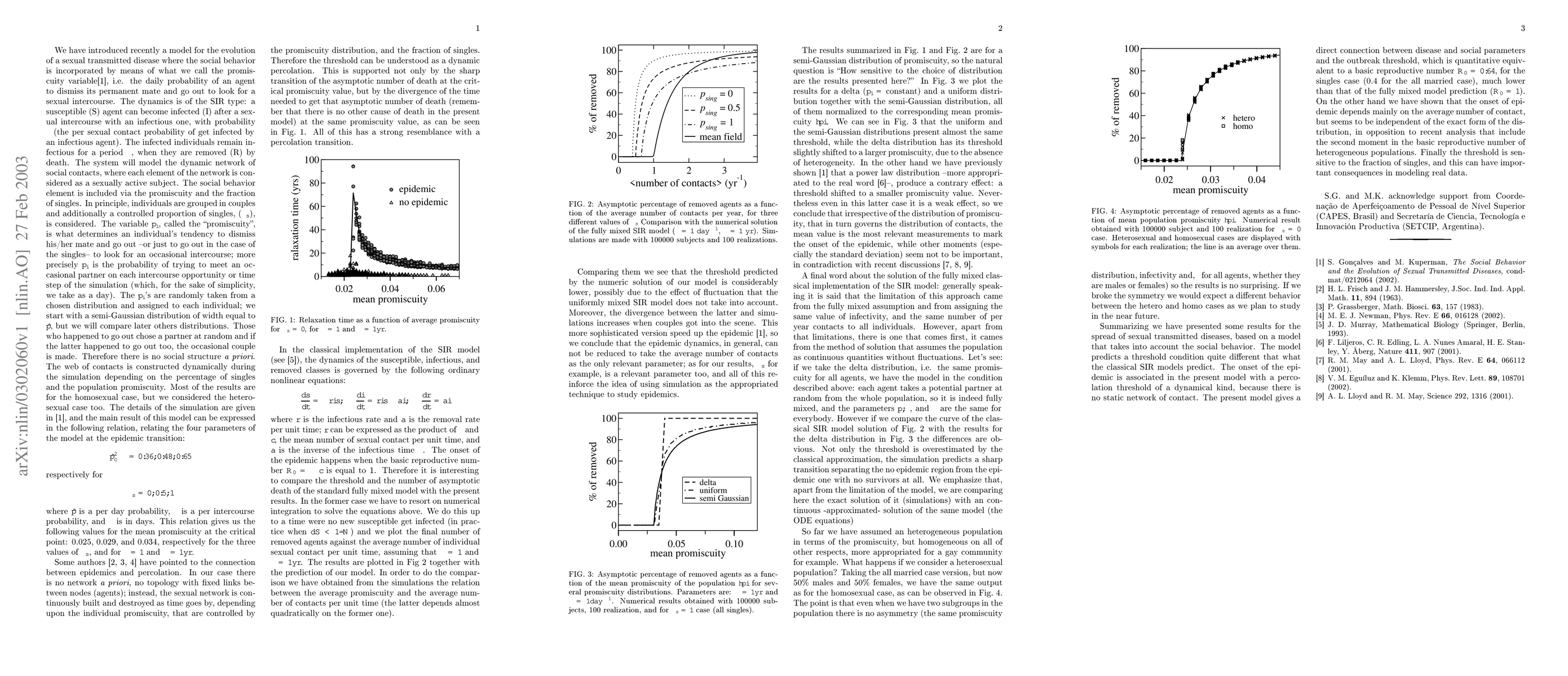 Thumbnail for Promiscuity and the Evolution of Sexual Transmitted Diseases