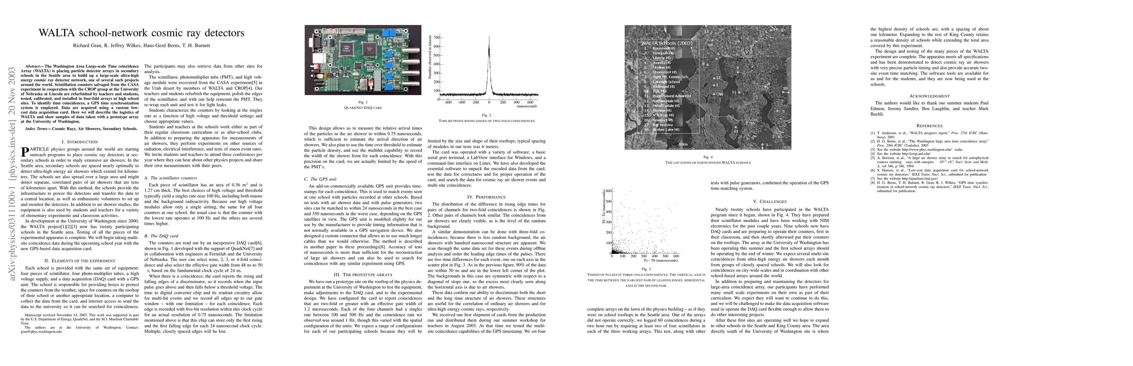 Thumbnail for WALTA school-network cosmic ray detectors