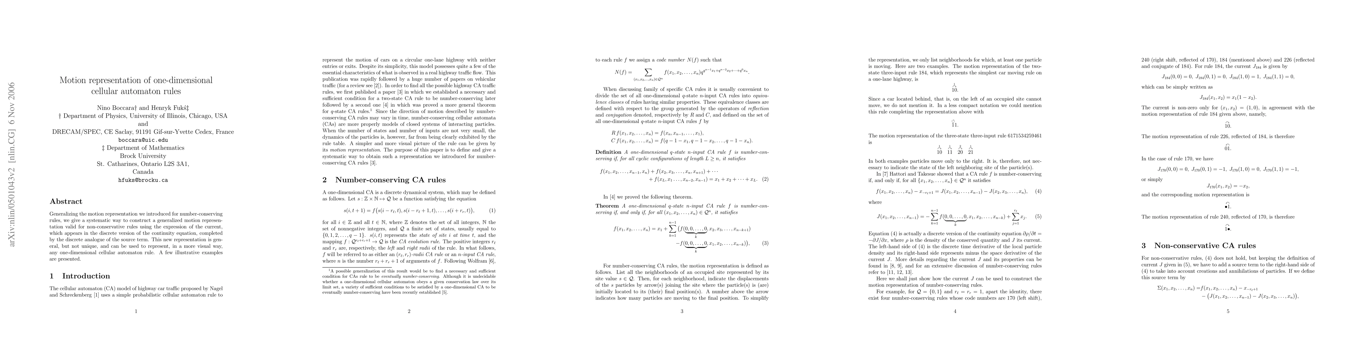 Thumbnail for Motion representation of one-dimensional cellular automaton rules
