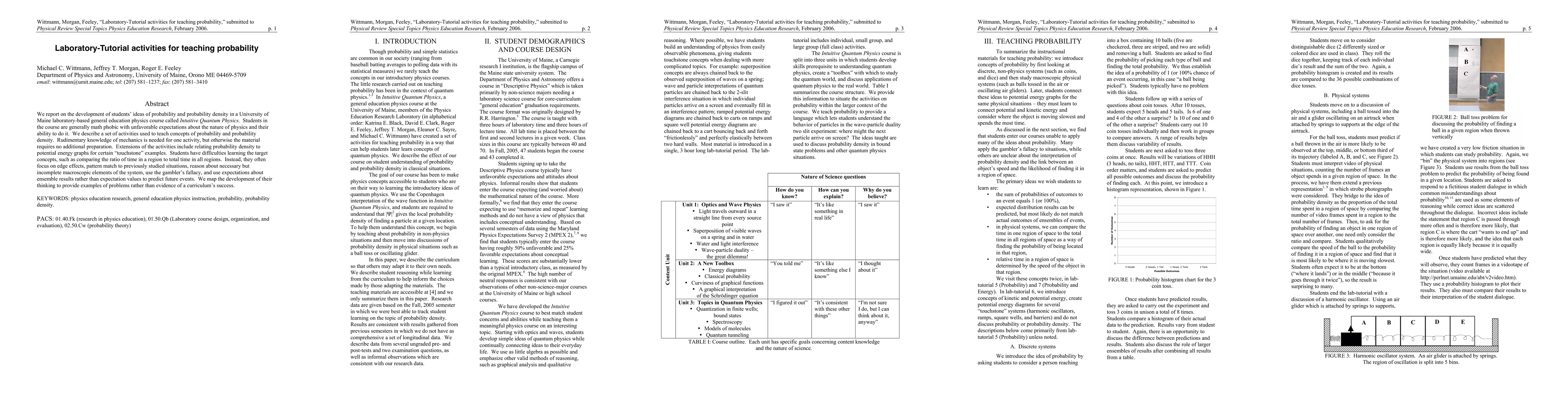 Thumbnail for Laboratory-Tutorial activities for teaching probability