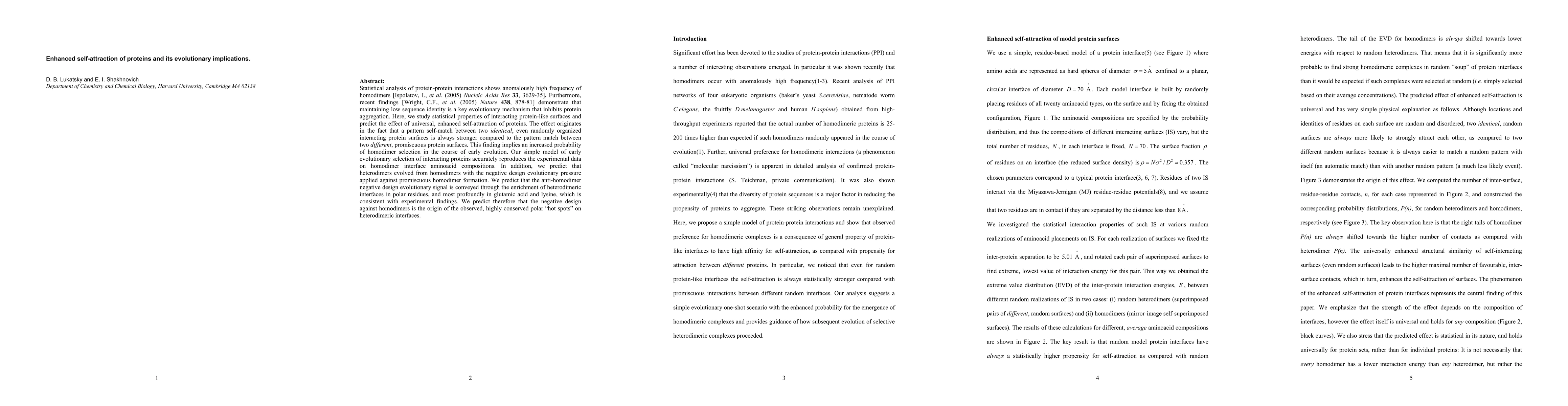 Thumbnail for Enhanced self-attraction of proteins and its evolutionary implications